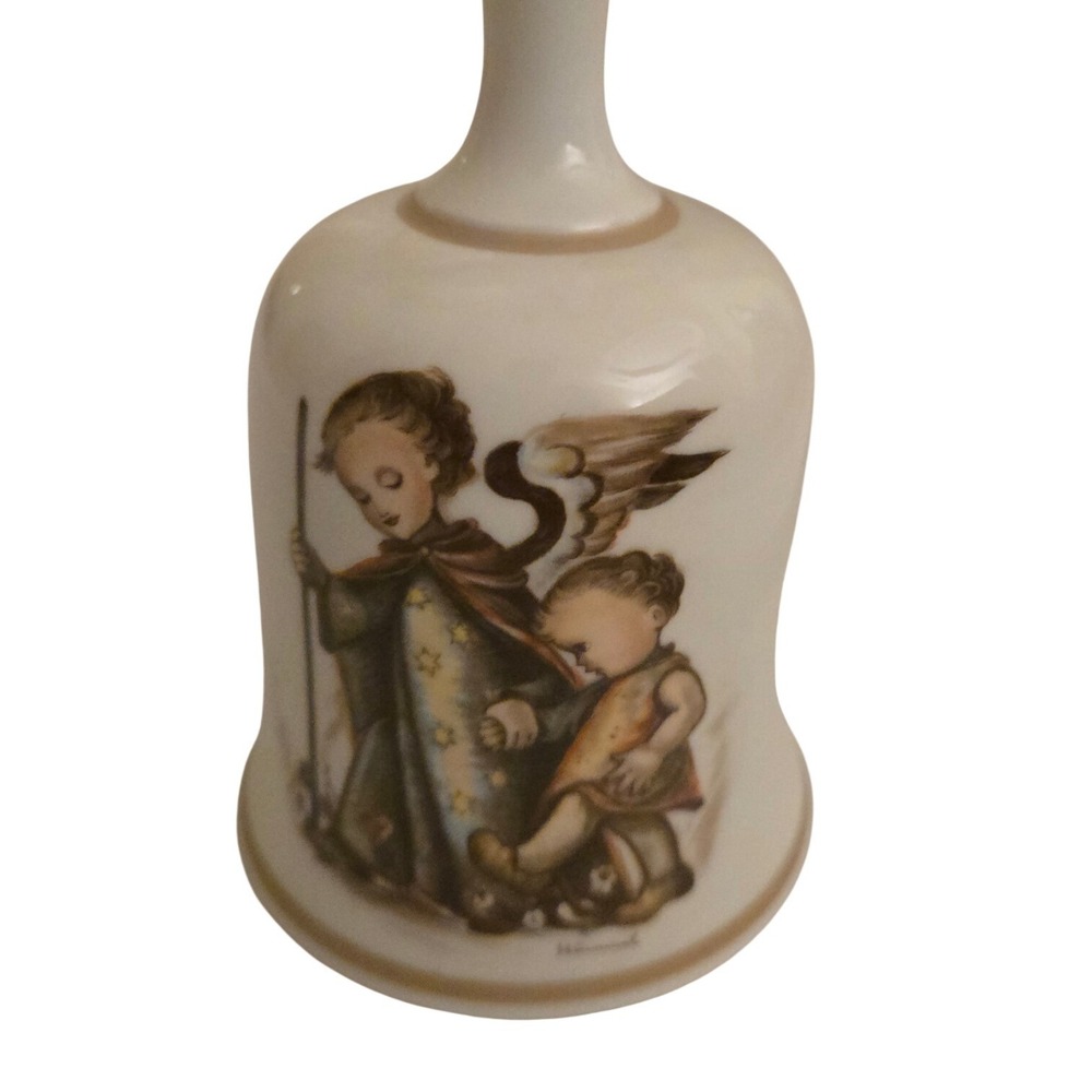 Vintage Hummel Christmas‎ Bell 1974 Goebel Angel Porcelain Holiday Decor